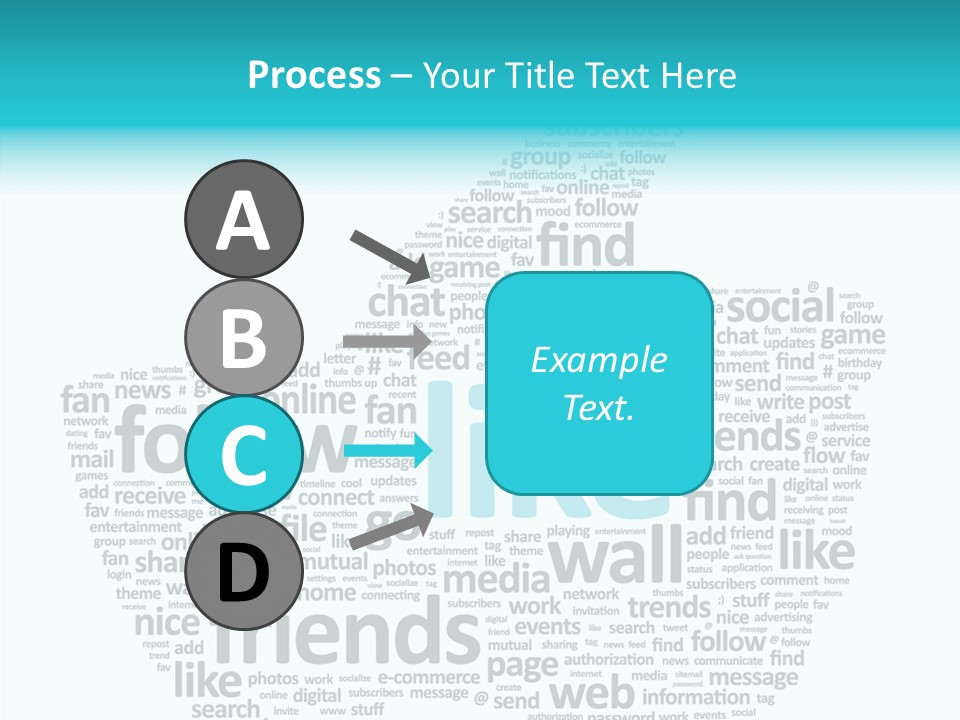 Community Communication Well PowerPoint Template