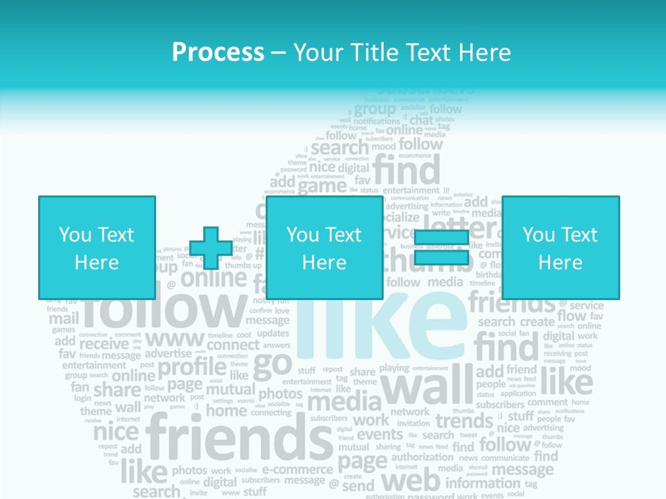 Community Communication Well PowerPoint Template