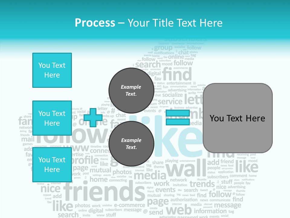 Community Communication Well PowerPoint Template