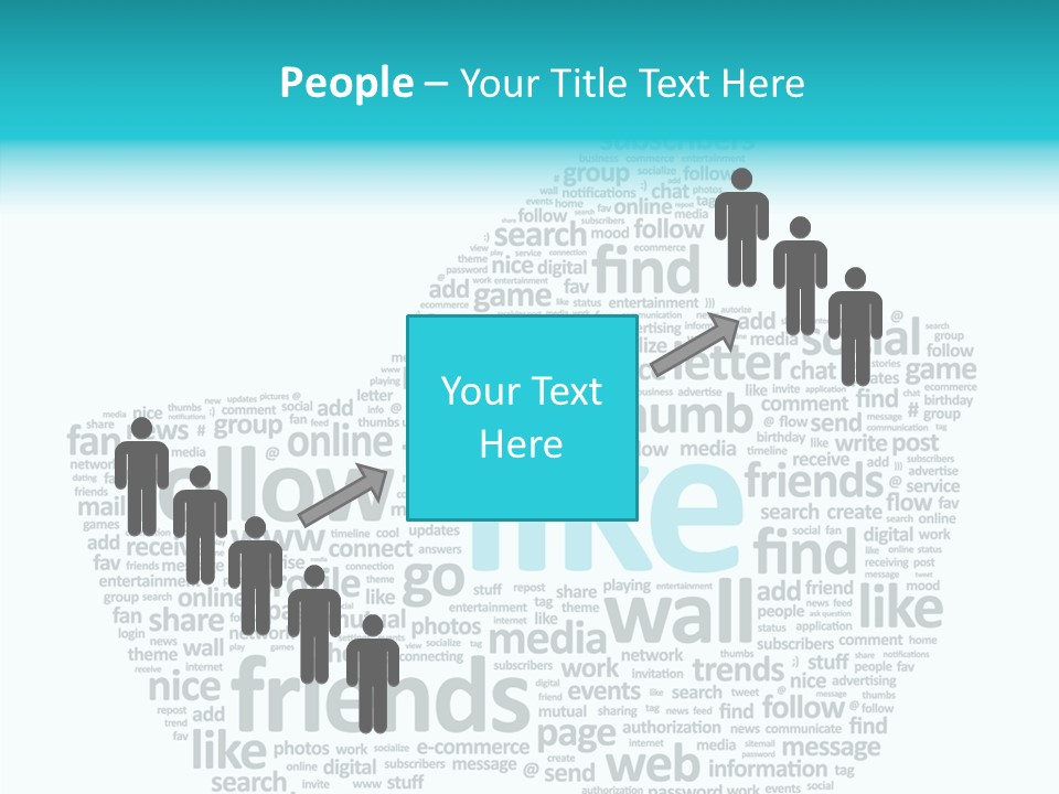 Community Communication Well PowerPoint Template