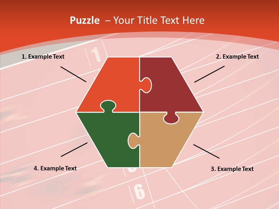 Stadium Start Healthy PowerPoint Template