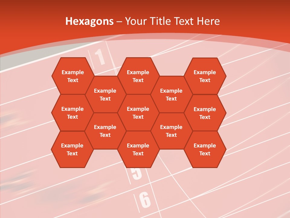 Stadium Start Healthy PowerPoint Template