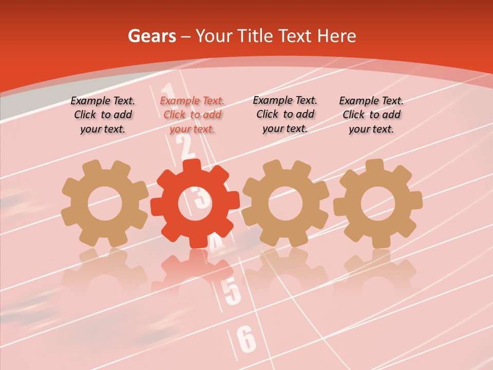 Stadium Start Healthy PowerPoint Template