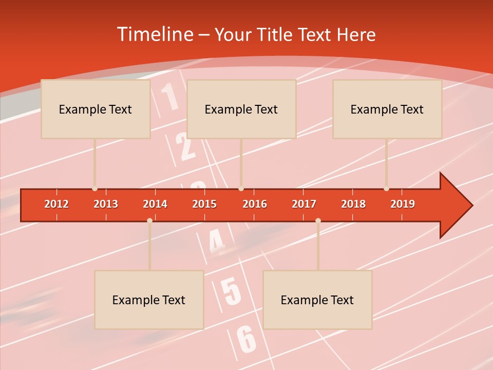 Stadium Start Healthy PowerPoint Template