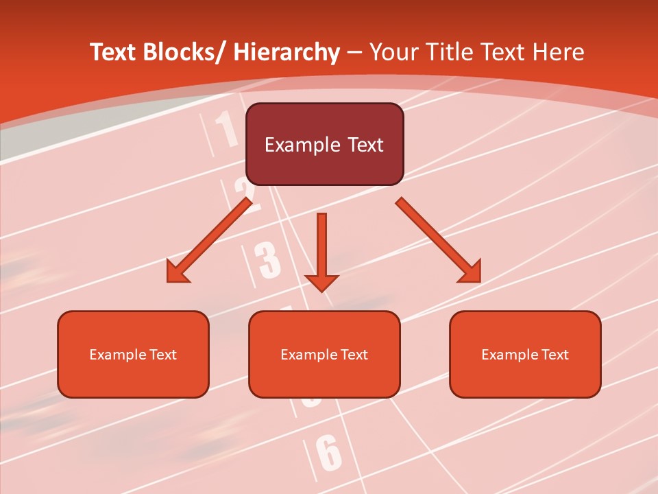 Stadium Start Healthy PowerPoint Template
