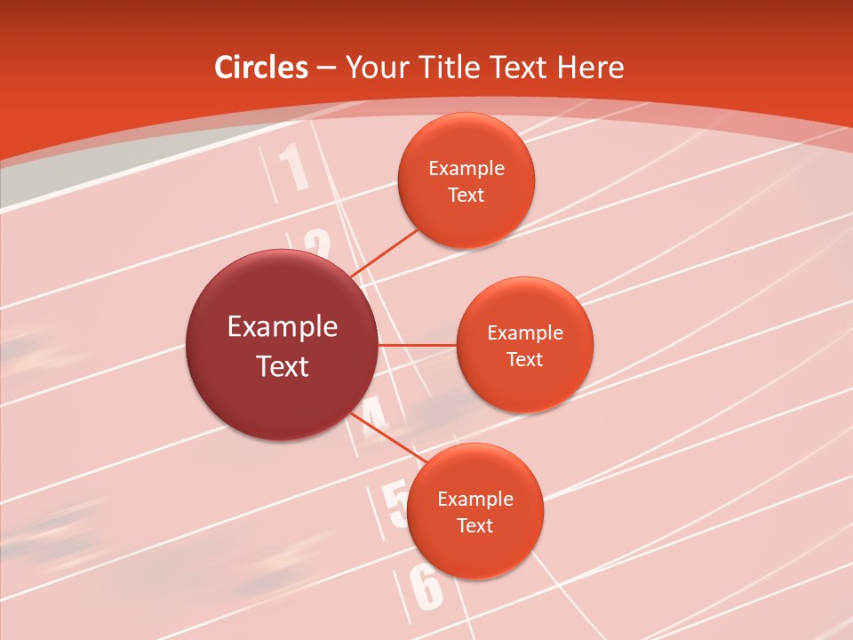 Stadium Start Healthy PowerPoint Template