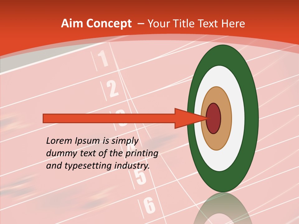 Stadium Start Healthy PowerPoint Template