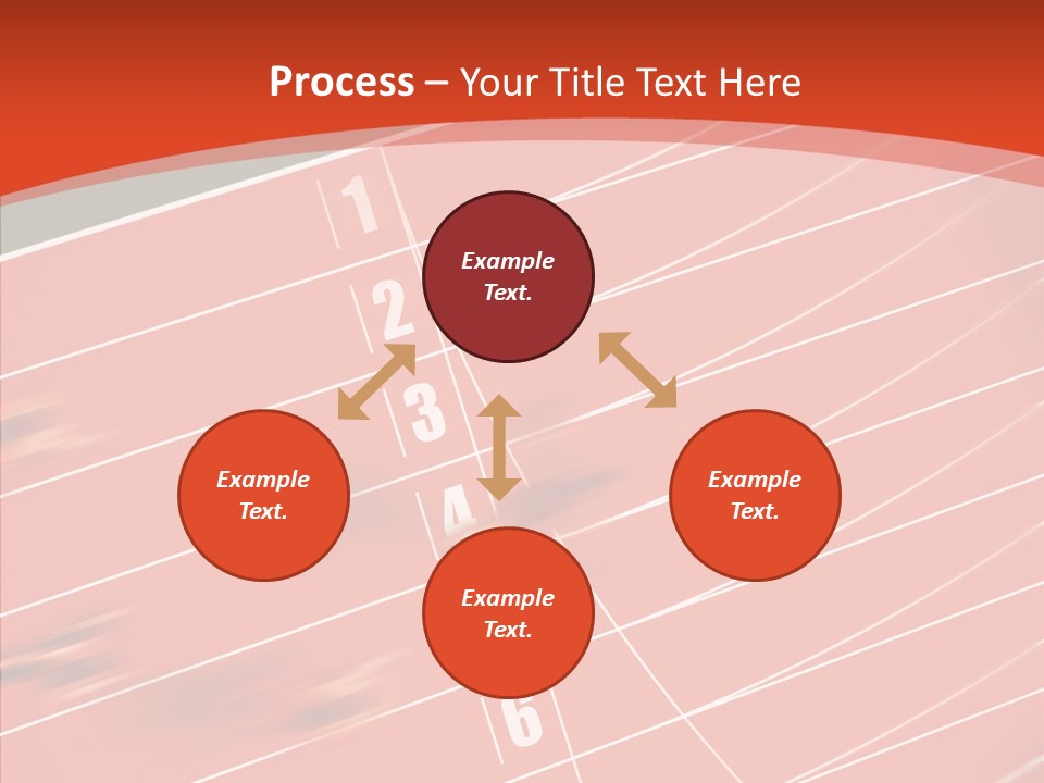 Stadium Start Healthy PowerPoint Template