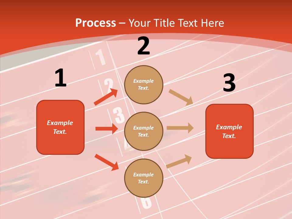 Stadium Start Healthy PowerPoint Template