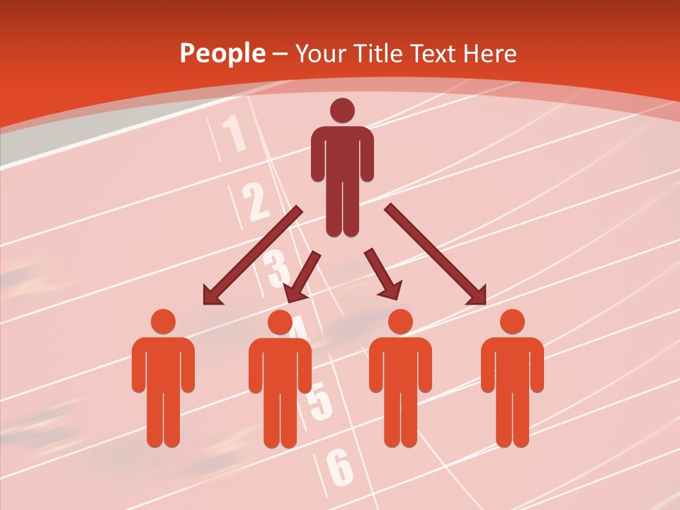 Stadium Start Healthy PowerPoint Template