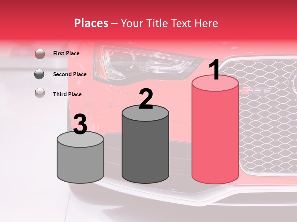 Audi German Lamp PowerPoint Template