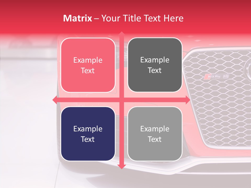 Audi German Lamp PowerPoint Template