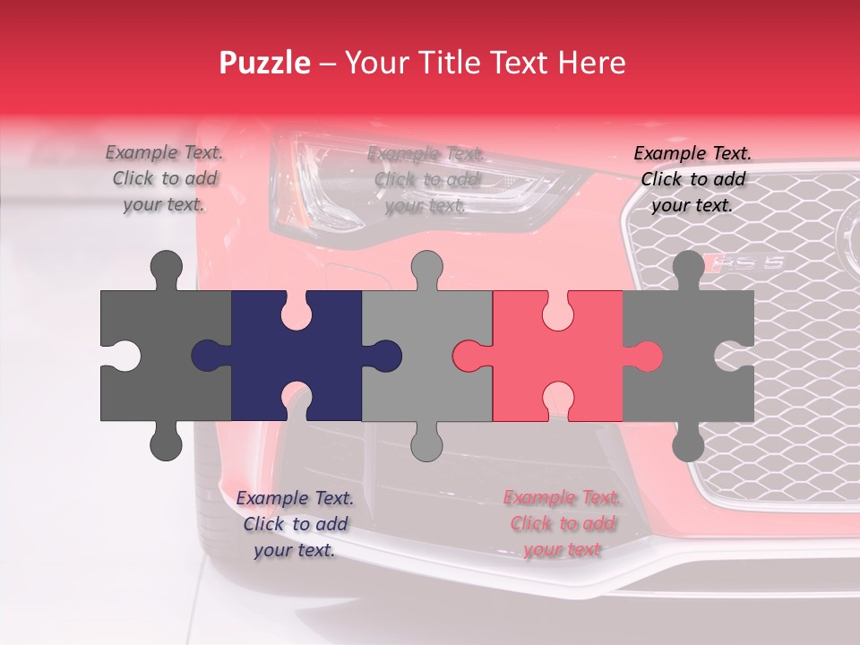 Audi German Lamp PowerPoint Template