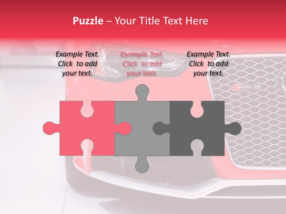 Audi German Lamp PowerPoint Template