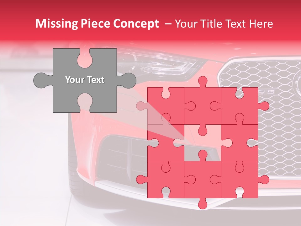 Audi German Lamp PowerPoint Template