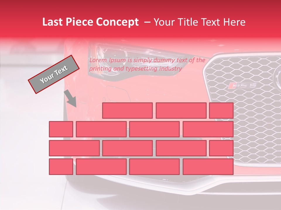 Audi German Lamp PowerPoint Template