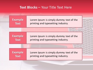 Audi German Lamp PowerPoint Template