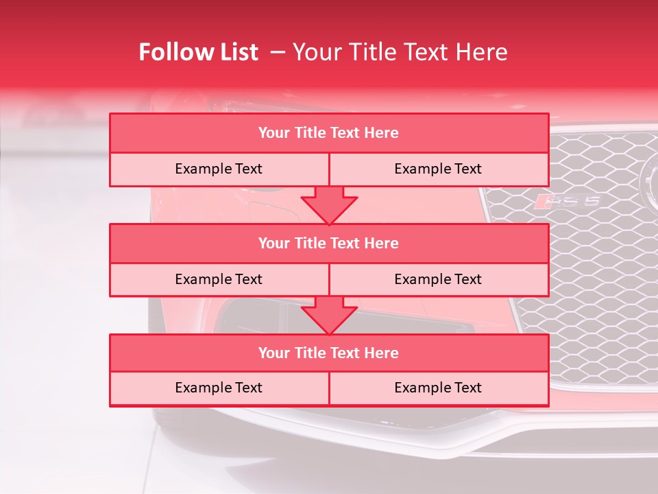 Audi German Lamp PowerPoint Template