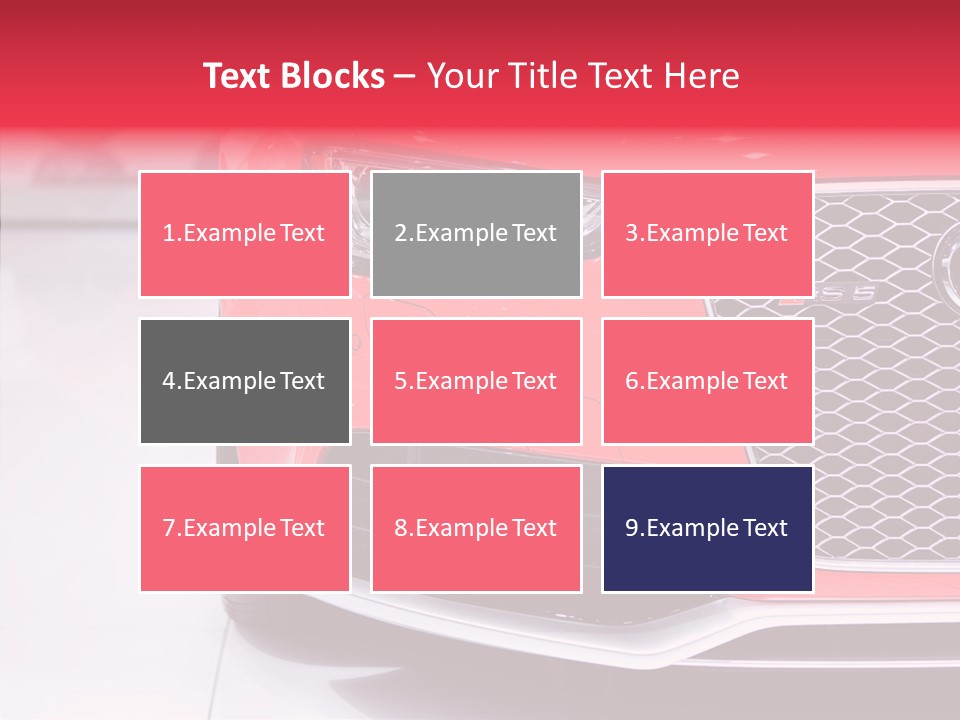 Audi German Lamp PowerPoint Template