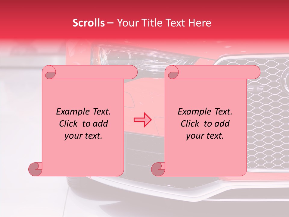 Audi German Lamp PowerPoint Template