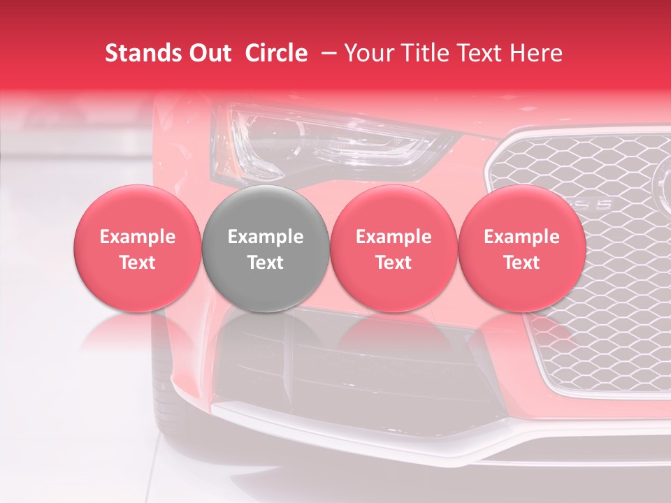 Audi German Lamp PowerPoint Template