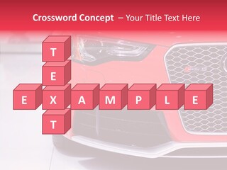 Audi German Lamp PowerPoint Template