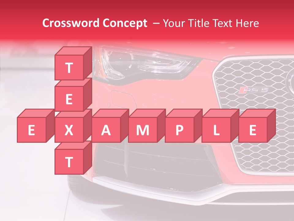 Audi German Lamp PowerPoint Template