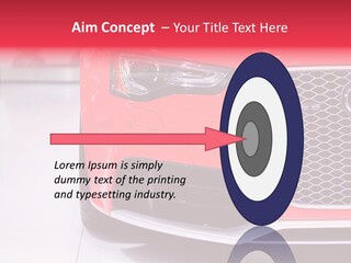 Audi German Lamp PowerPoint Template