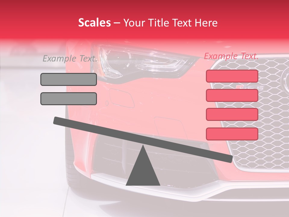 Audi German Lamp PowerPoint Template