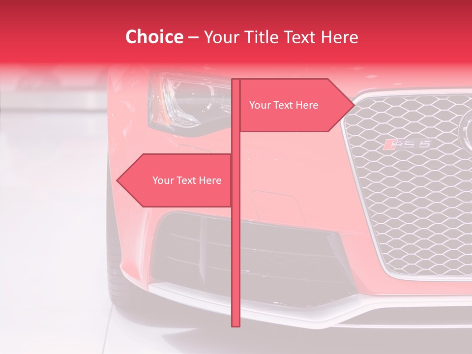 Audi German Lamp PowerPoint Template