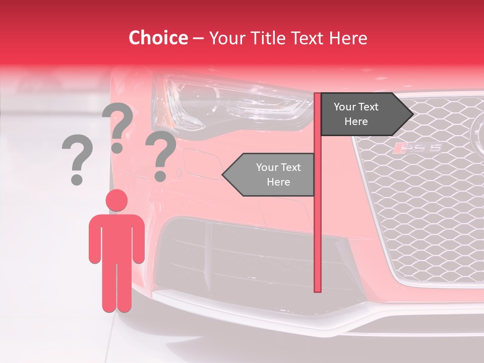 Audi German Lamp PowerPoint Template