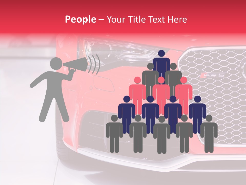 Audi German Lamp PowerPoint Template