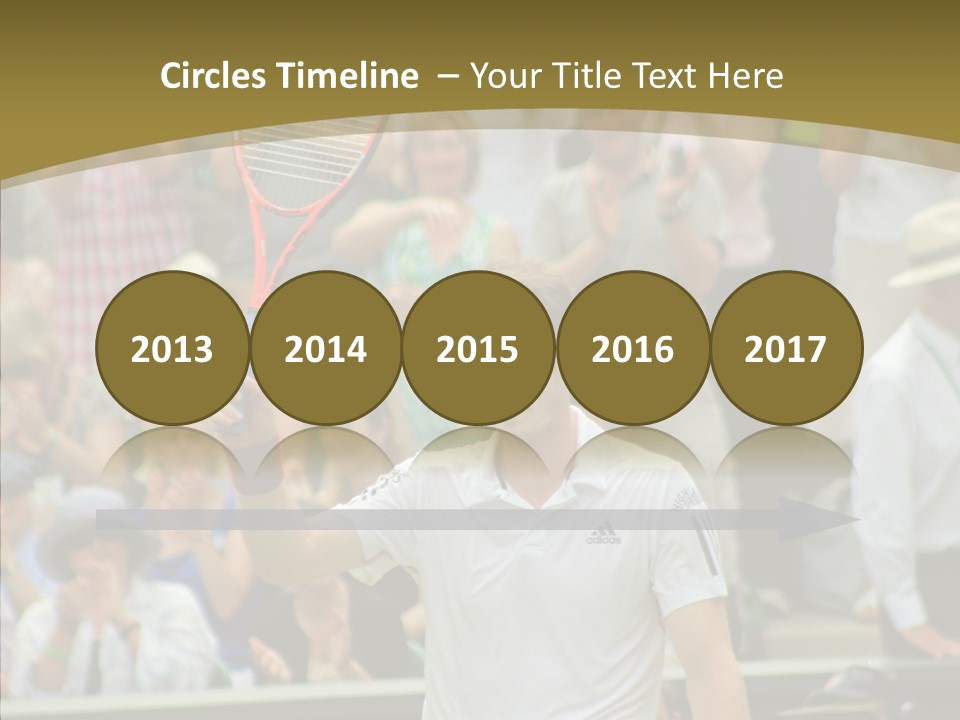 Compete Tournament White PowerPoint Template