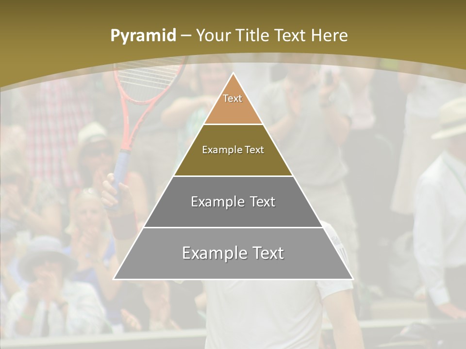 Compete Tournament White PowerPoint Template