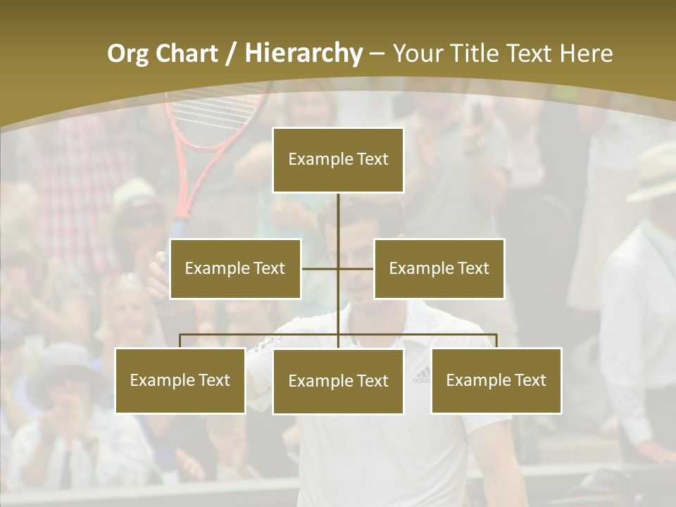 Compete Tournament White PowerPoint Template