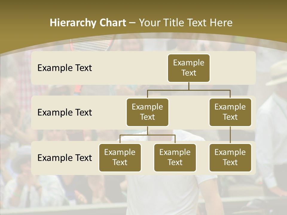 Compete Tournament White PowerPoint Template