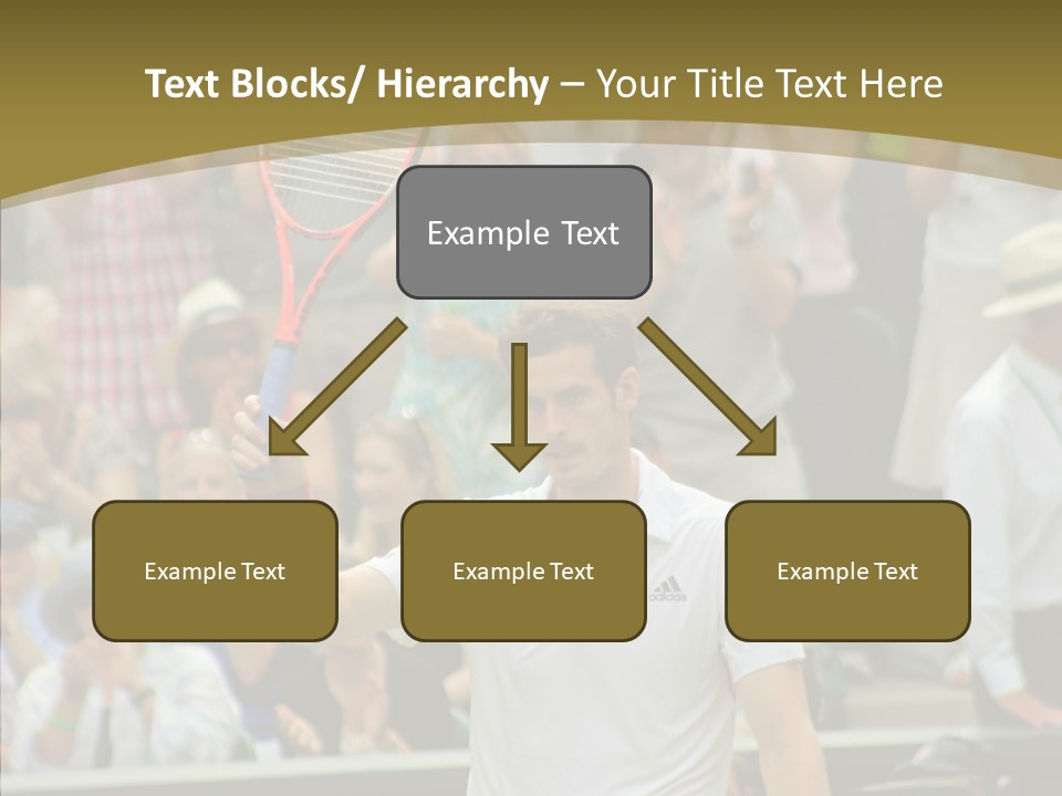 Compete Tournament White PowerPoint Template