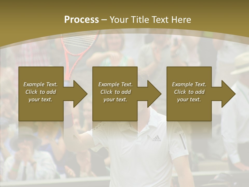 Compete Tournament White PowerPoint Template