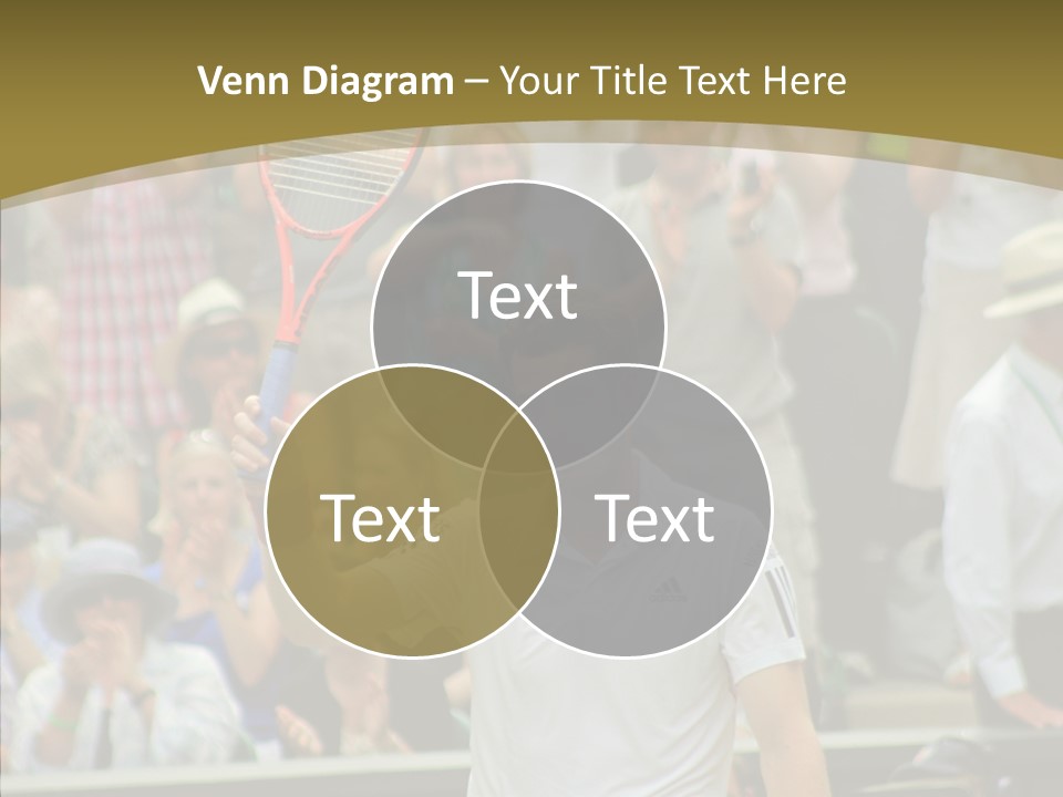 Compete Tournament White PowerPoint Template