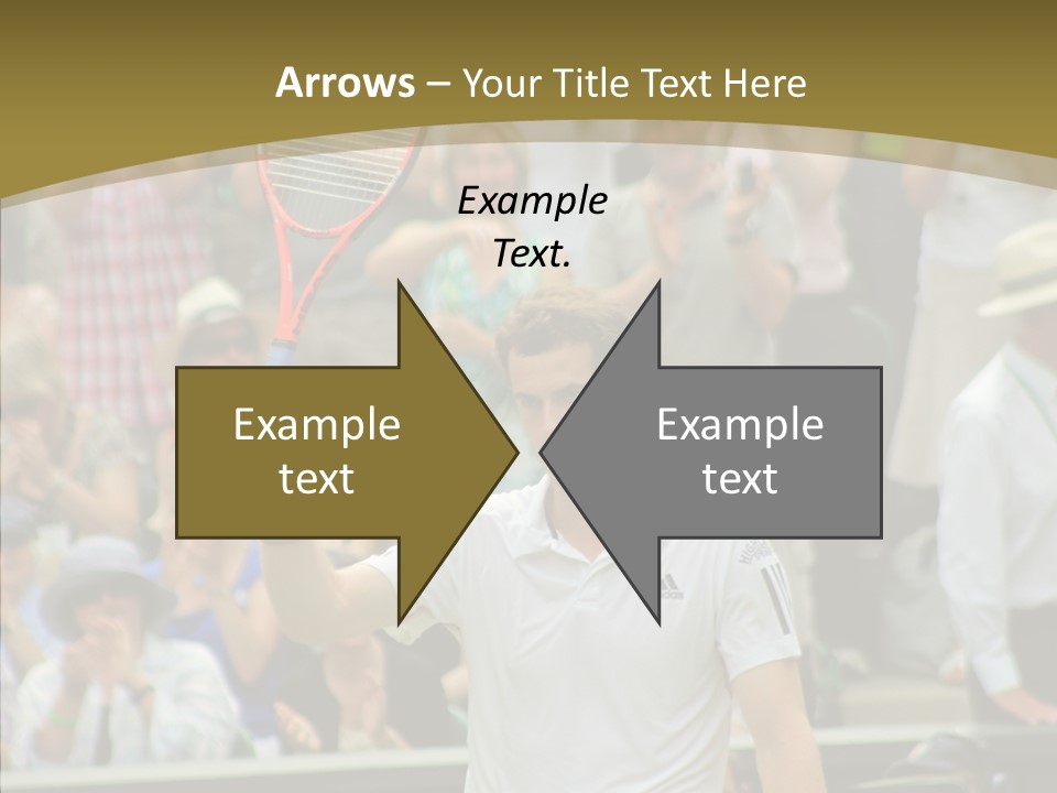 Compete Tournament White PowerPoint Template