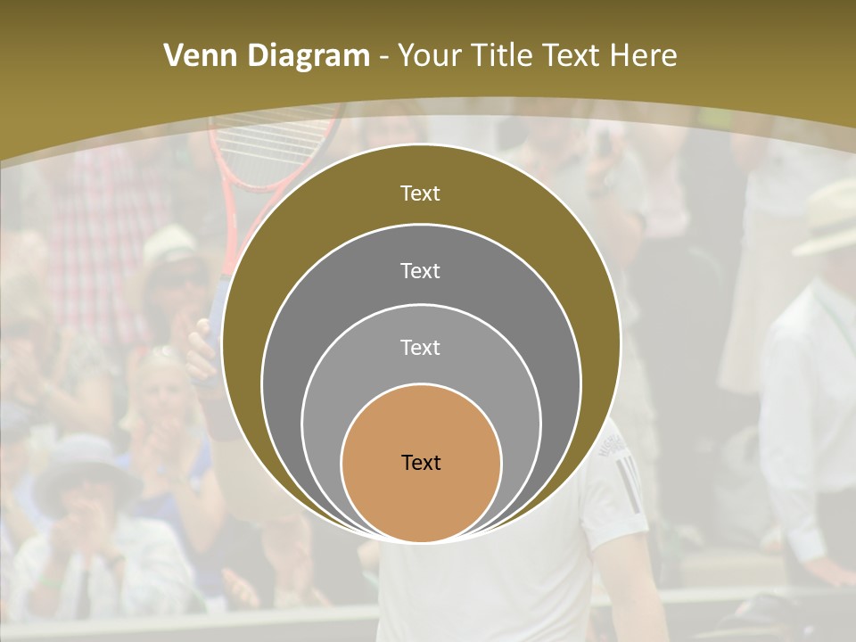 Compete Tournament White PowerPoint Template