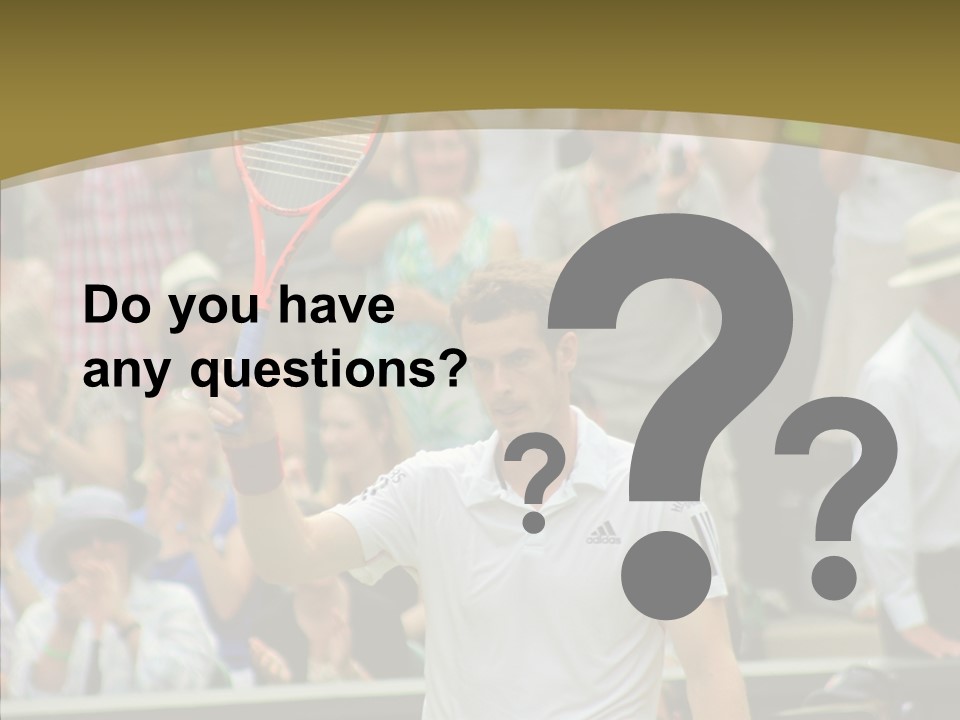 Compete Tournament White PowerPoint Template