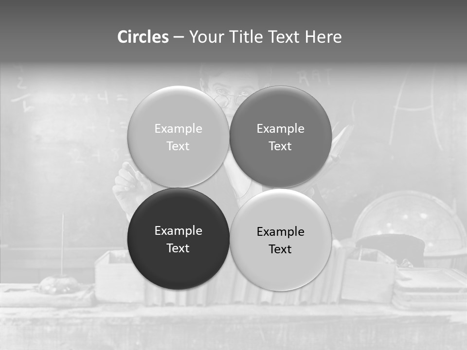 Years Man Teacher PowerPoint Template