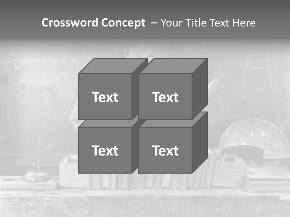 Years Man Teacher PowerPoint Template