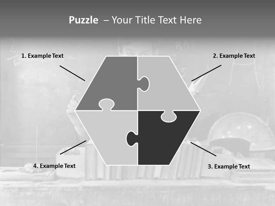 Years Man Teacher PowerPoint Template