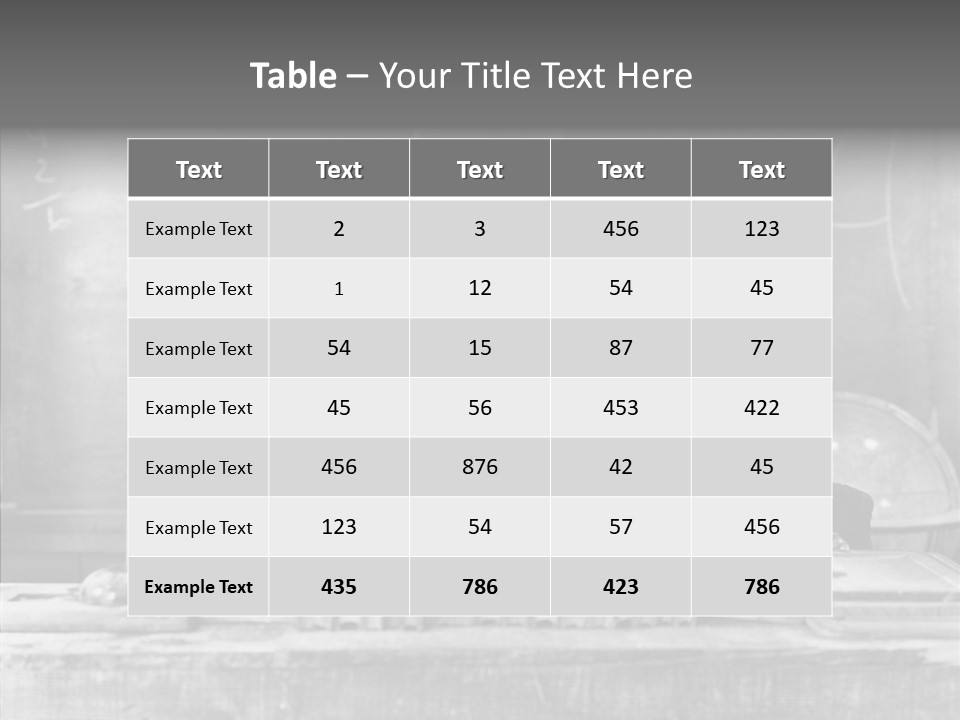Years Man Teacher PowerPoint Template