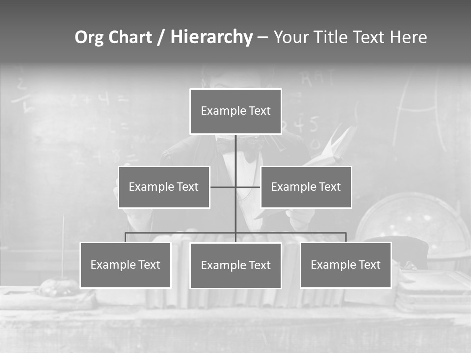 Years Man Teacher PowerPoint Template