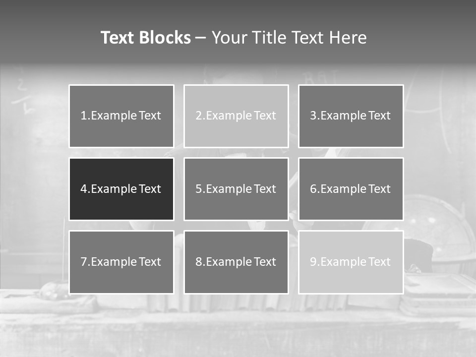 Years Man Teacher PowerPoint Template