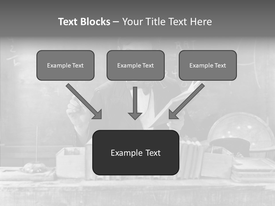 Years Man Teacher PowerPoint Template