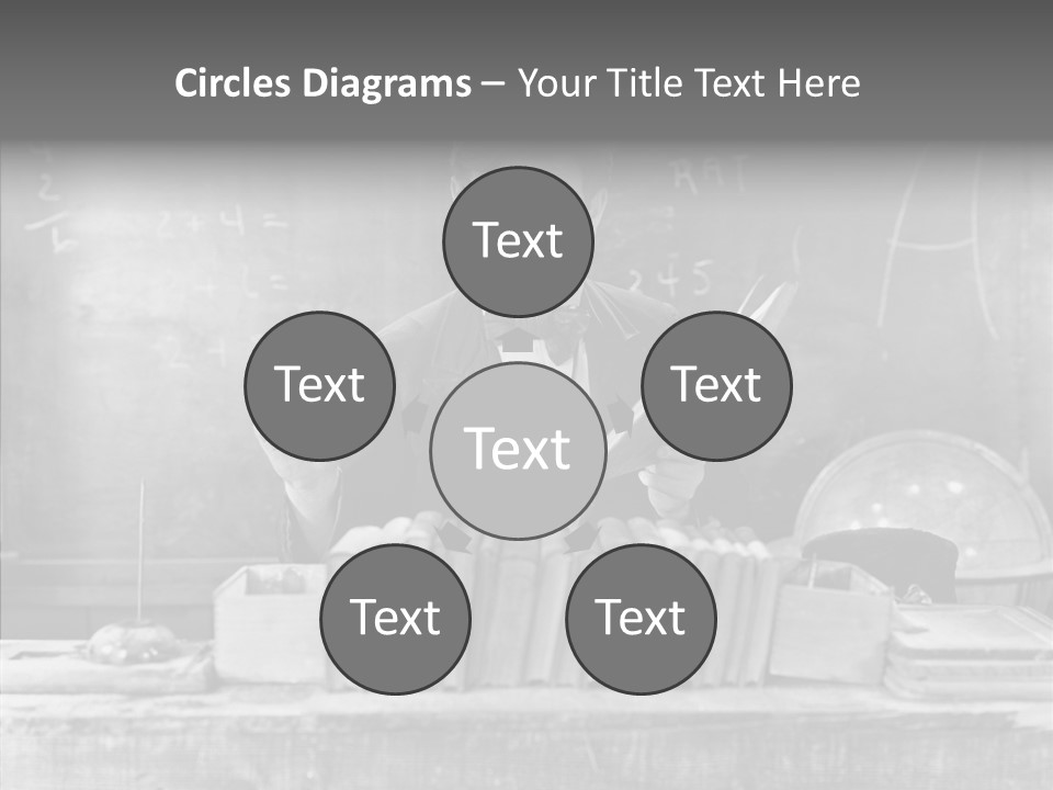 Years Man Teacher PowerPoint Template